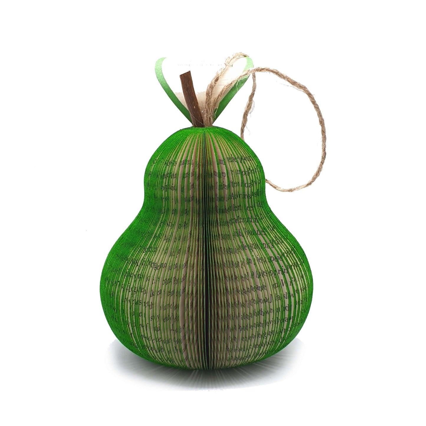Pear gift card shown open to reveal message inside
