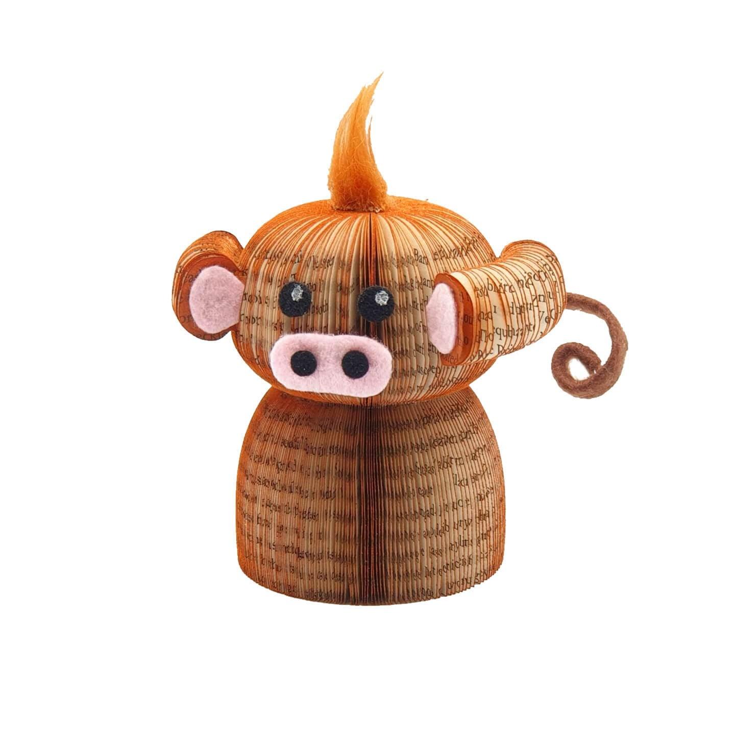 Monkey Ornament Book Gift – A Fun and Unique Gift - Paper Apple Co