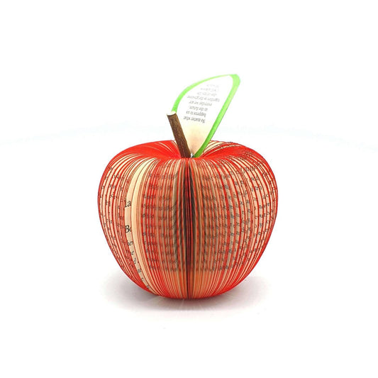 Personalised Red Apple Book Gift – A Unique Teacher Gift - Paper Apple Co