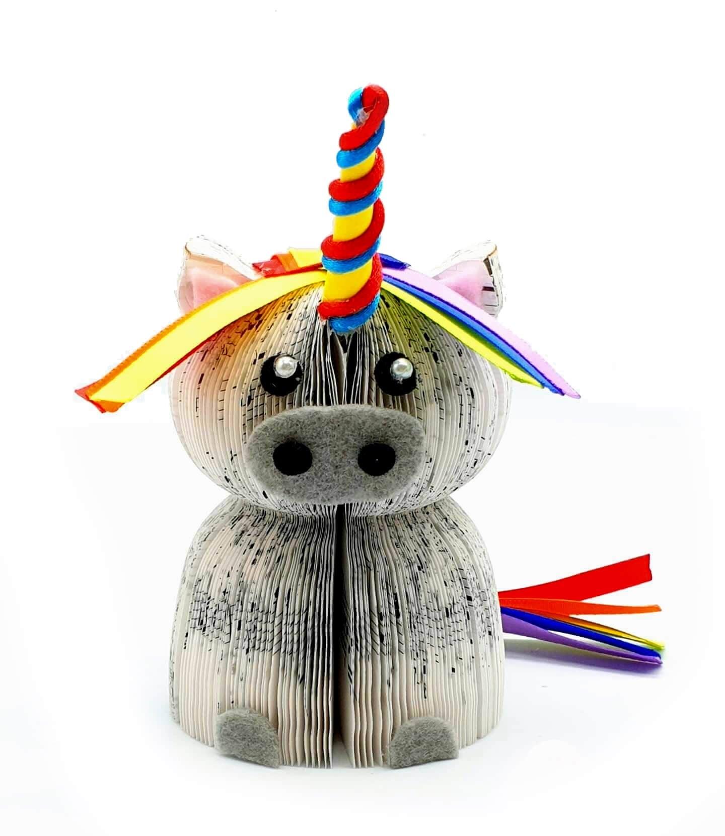 Mini Unicorn Book Gift - Paper Apple Co