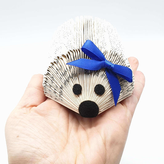 Hedgehog Business Card Holder Book Gift - Paper Apple Co
