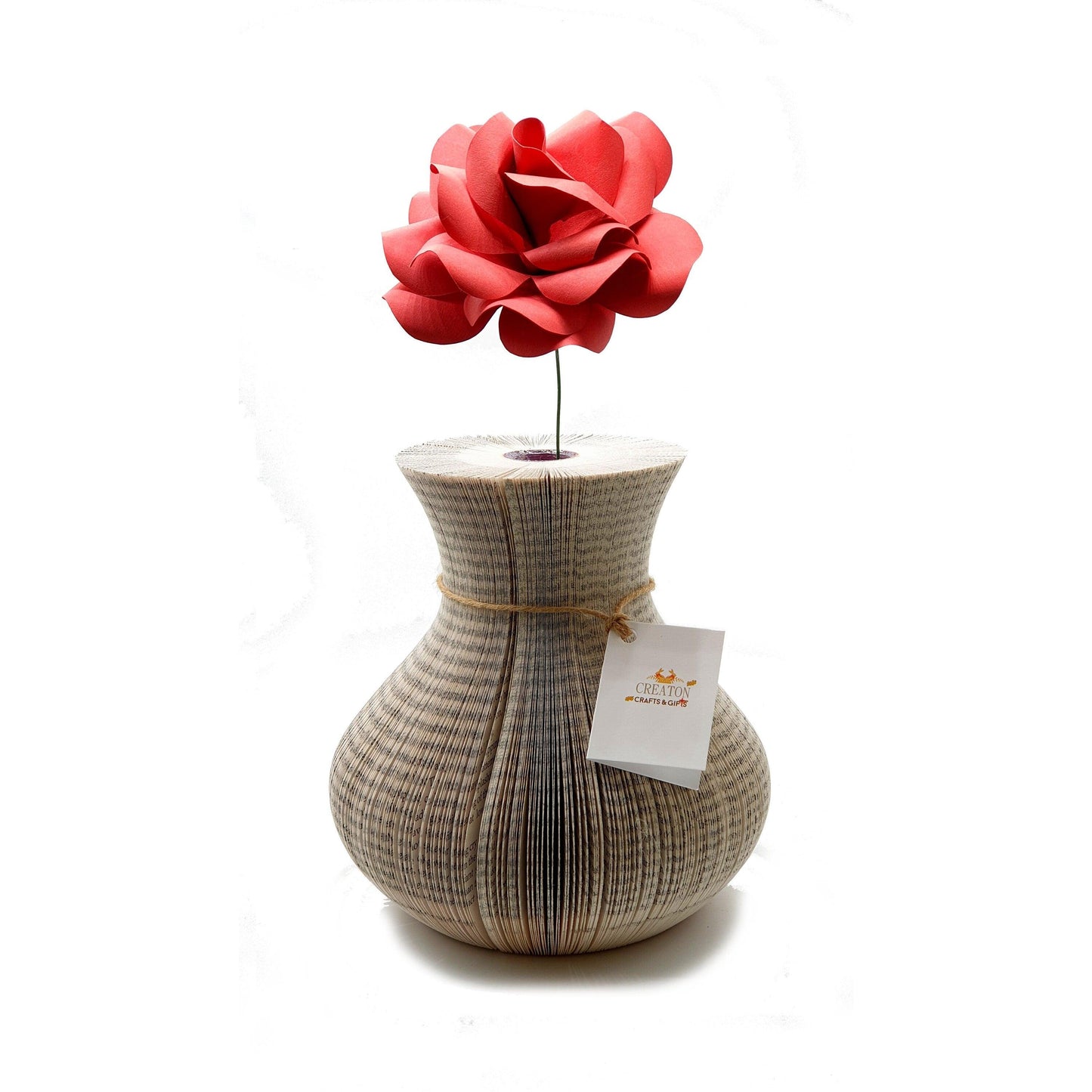 Vase Book Gift - Paper Apple Co