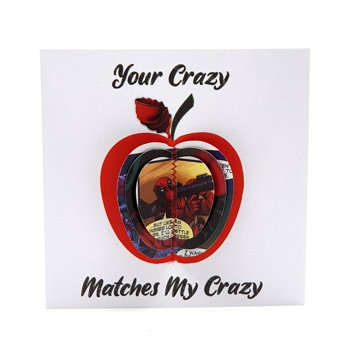 Deadpool Card Gift - Paper Apple Co