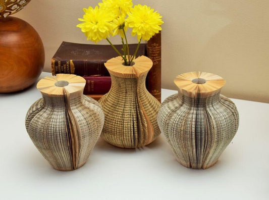 Vase Book Gift - Paper Apple Co