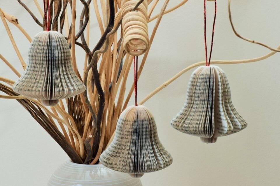 Hanging Bell Decoration - Paper Apple Co