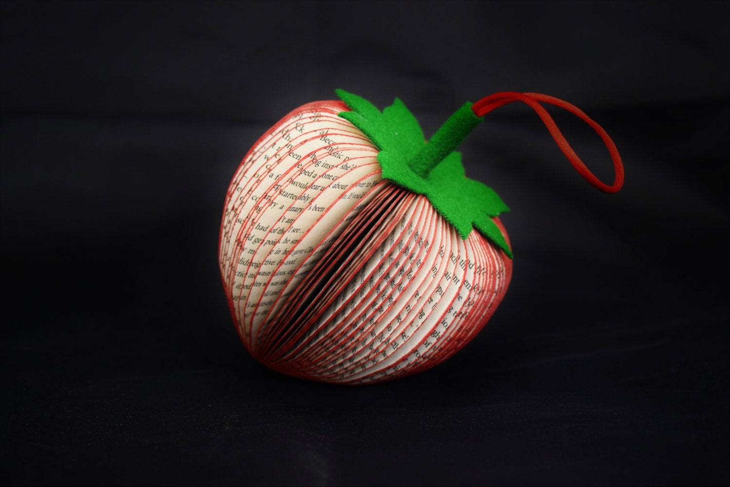 Strawberry Book Gift and Card - Paper Apple Co