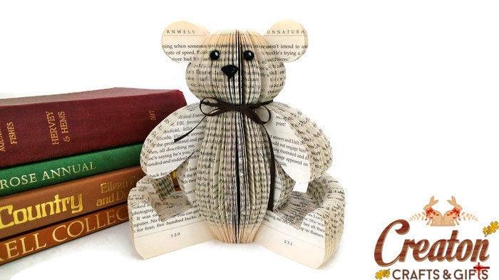 Teddy Bear Book Gift - Paper Apple Co