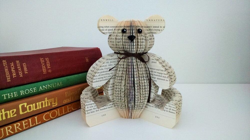 Teddy Bear Book Gift - Paper Apple Co