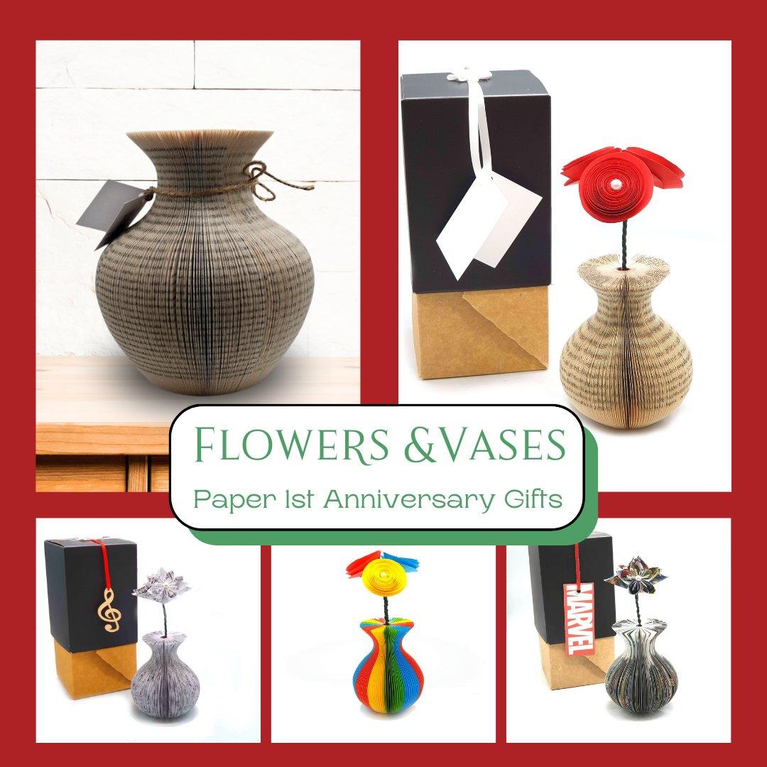 Book Vases - Paper Apple Co
