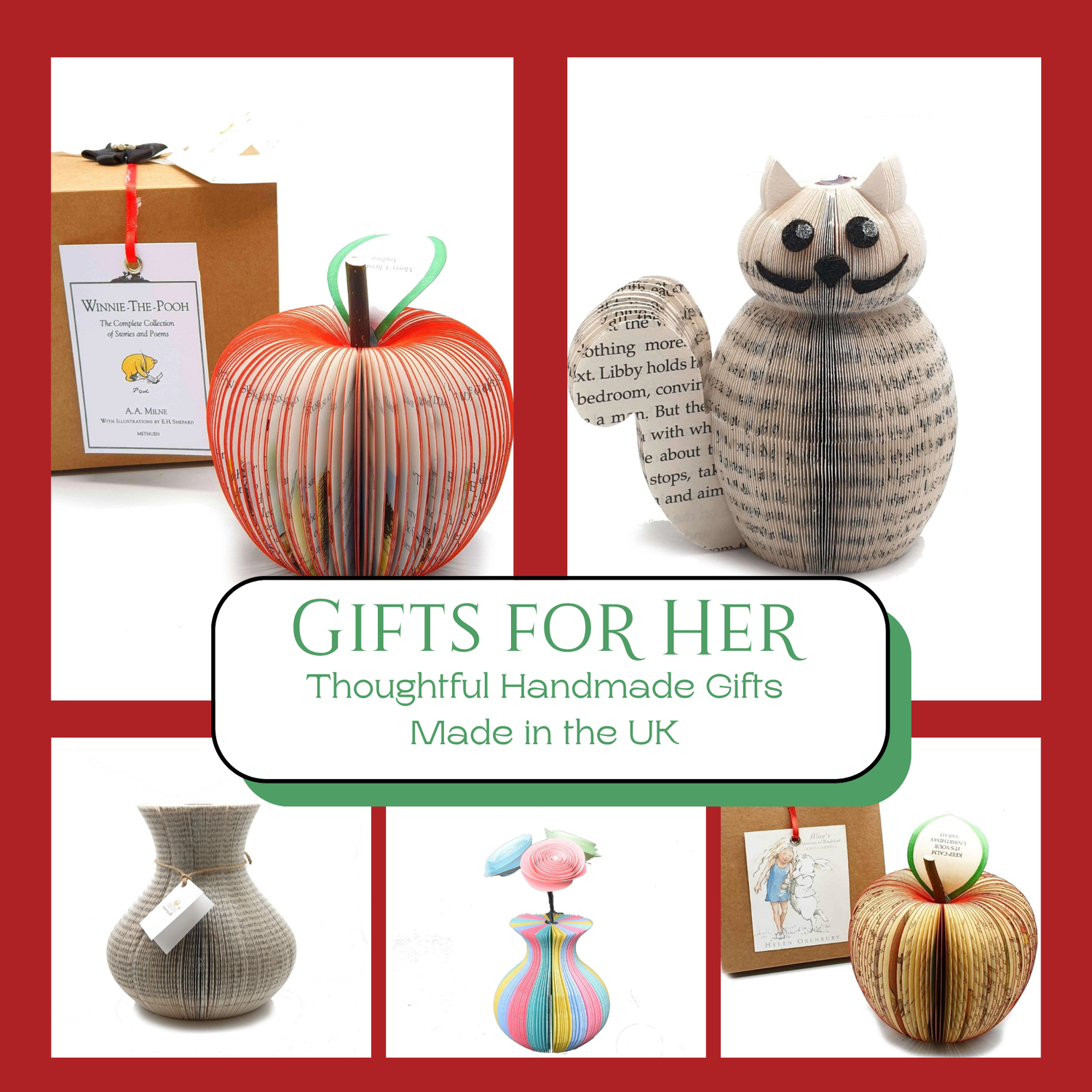Thoughtful handmade gifts for her including meaningful keepsakes