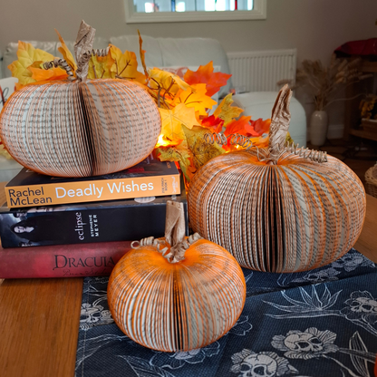 Set of 3 Pumpkin Book Gift