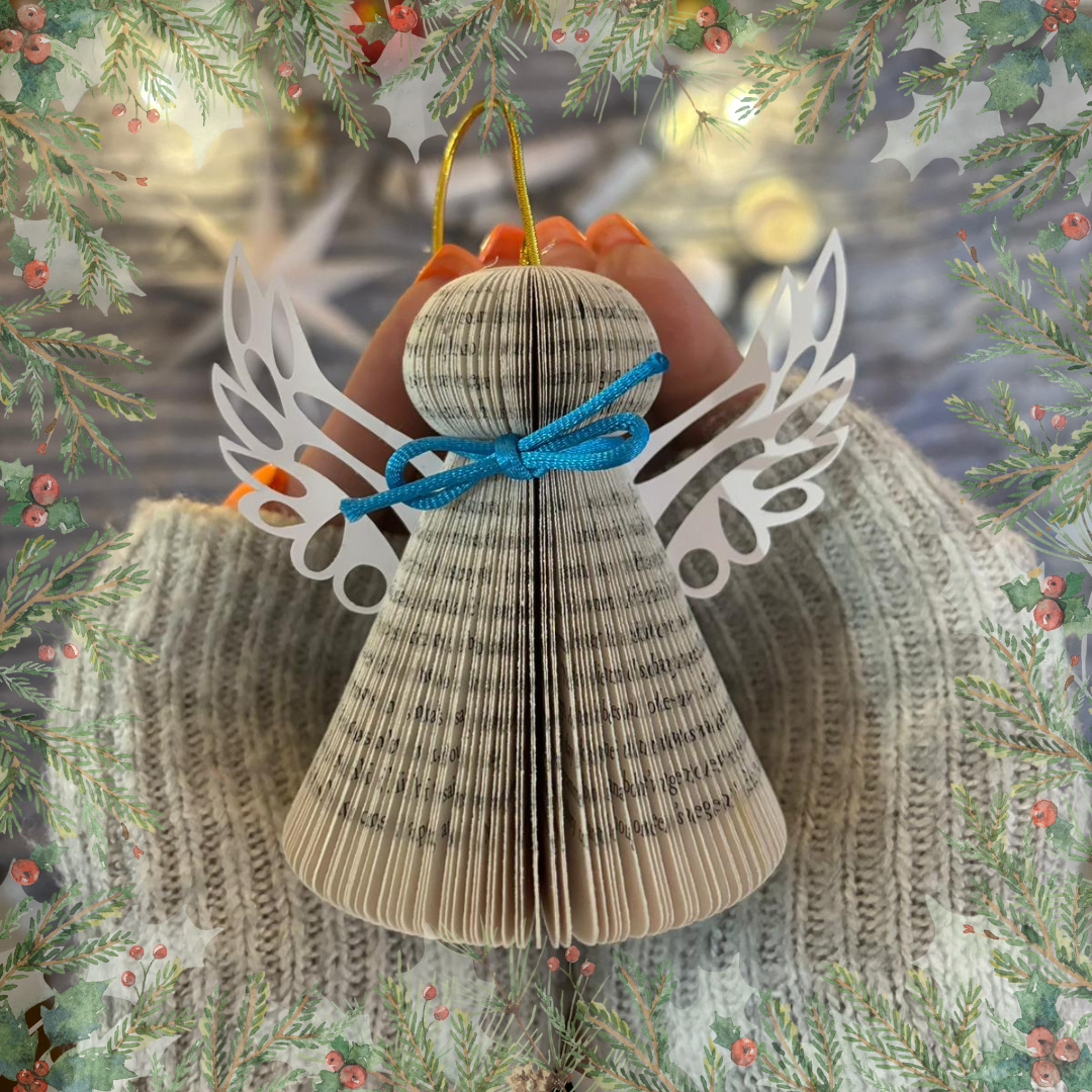 Hanging Angel Paper Ornament