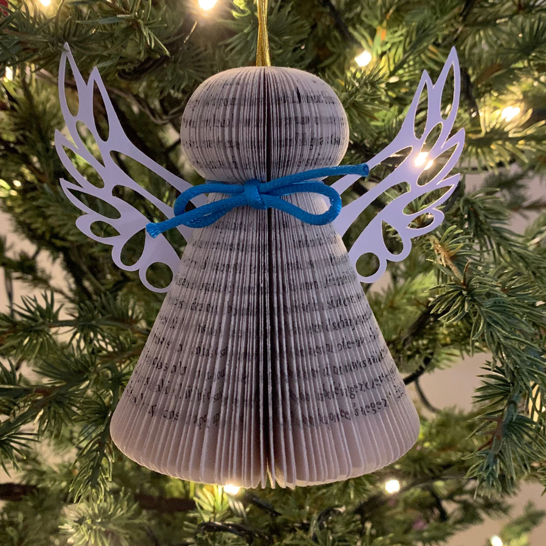 Hanging Angel Paper Ornament