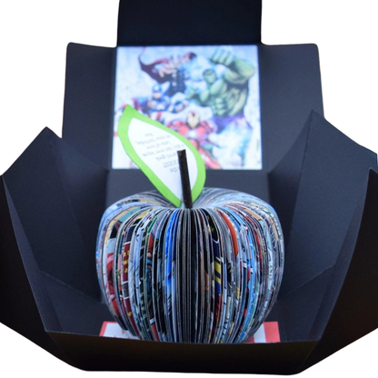 avenger apple in gift box