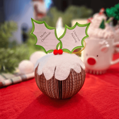 Hanging Christmas Pudding group display