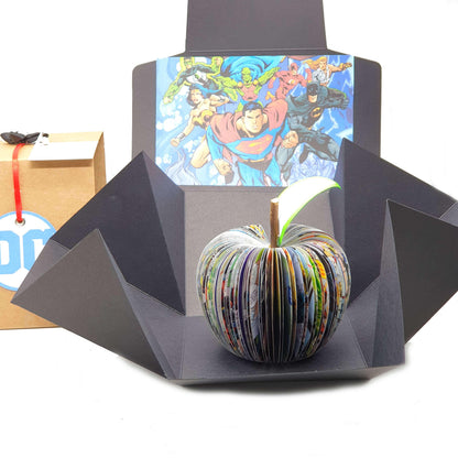 Collection of Justice League comic book apple gifts