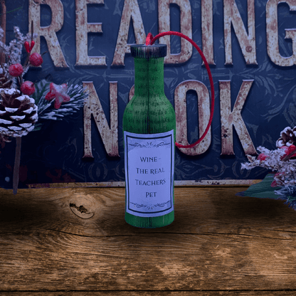 Wine Bottle Hanging handmade gift display