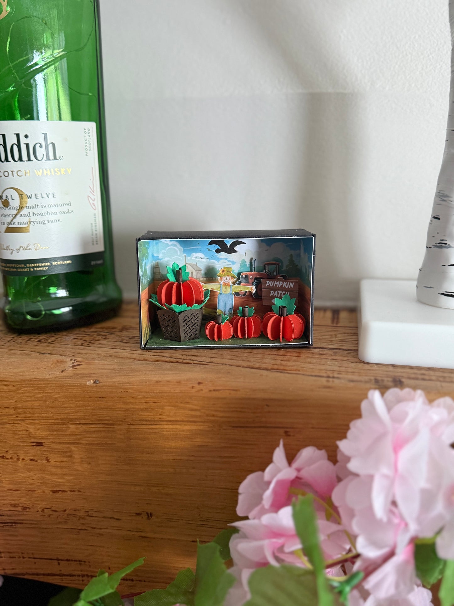 Little Pumpkin Patch Scene DIY Kit – Handmade Autumn Craft Project