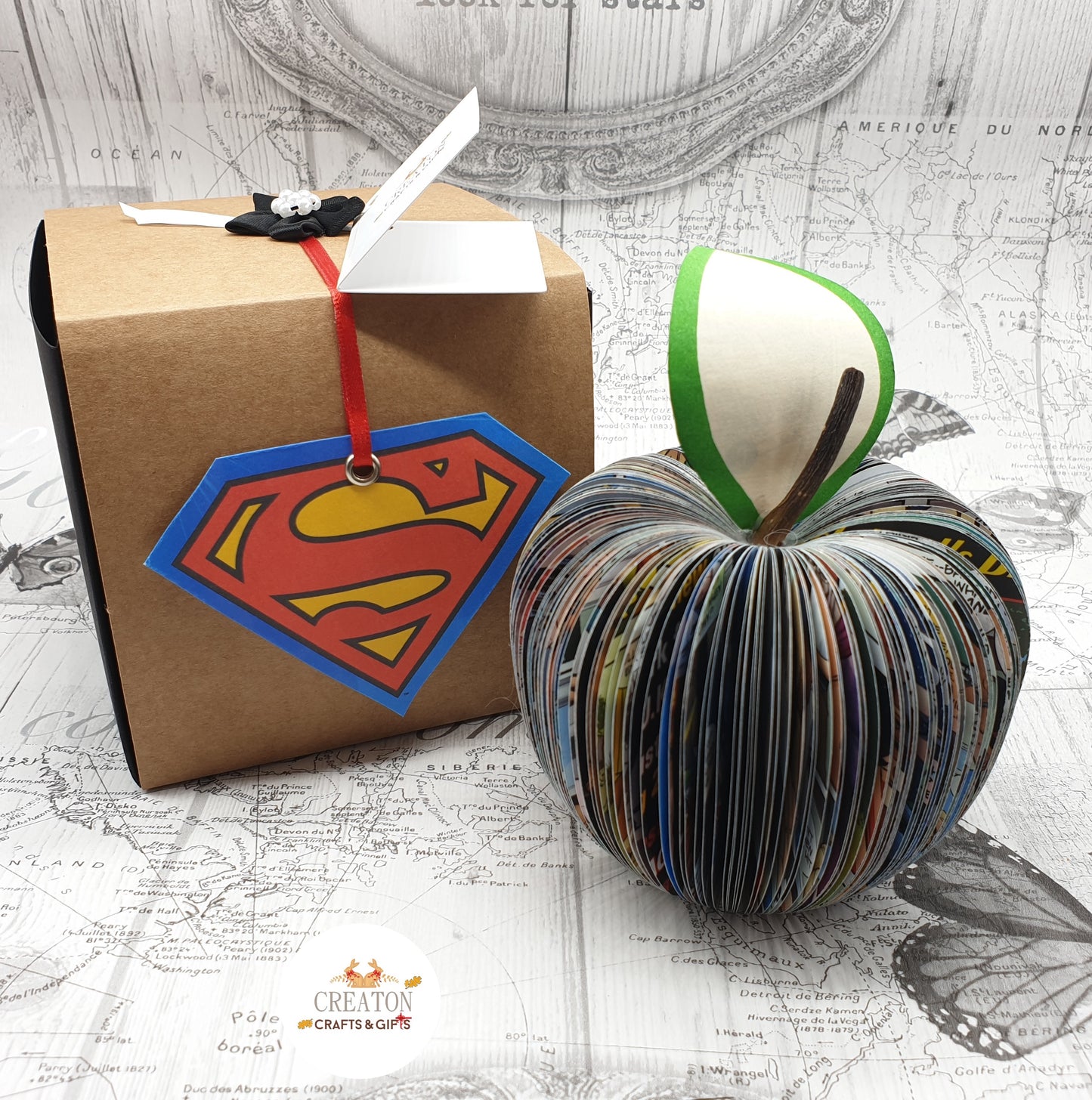 Personalised Superman Comic Book Apple