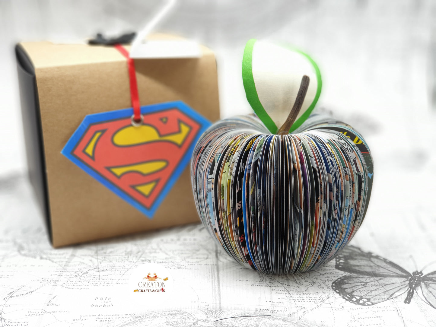 Personalised Superman Comic Book Apple