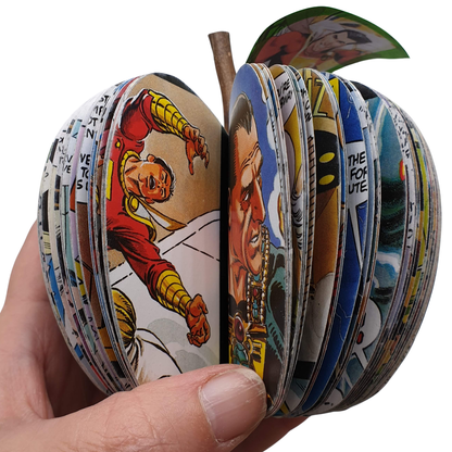 Shazam comic book apple presented in luxury gift box ready for gifting