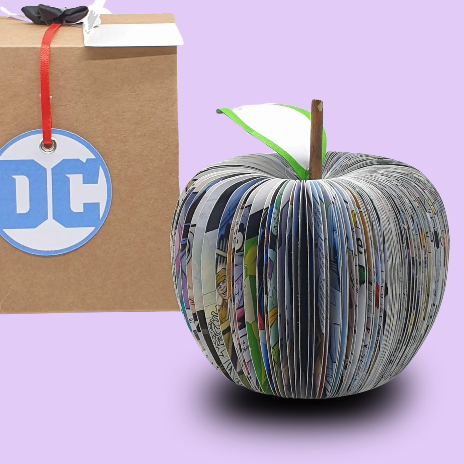 Personalised Joker comic book apple gift for him, DC villain inspired anniversary gift