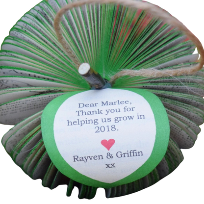 Teacher Thank You Gift – Personalised Apple Keepsake