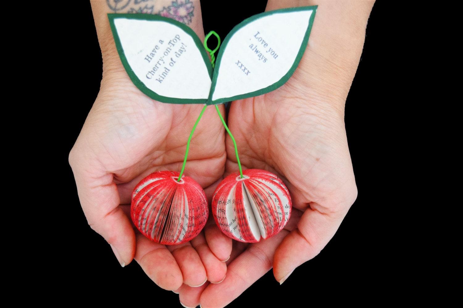 Cherries Book Gift - Paper Apple Co