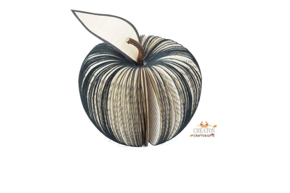 Black Apple book apple presented in luxury gift box, ready for gifting