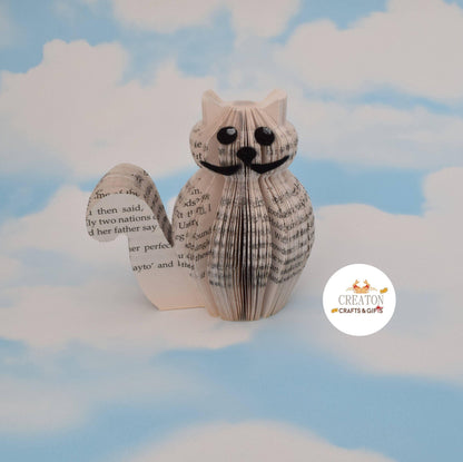 Personalised tag with custom message on Mini Cat