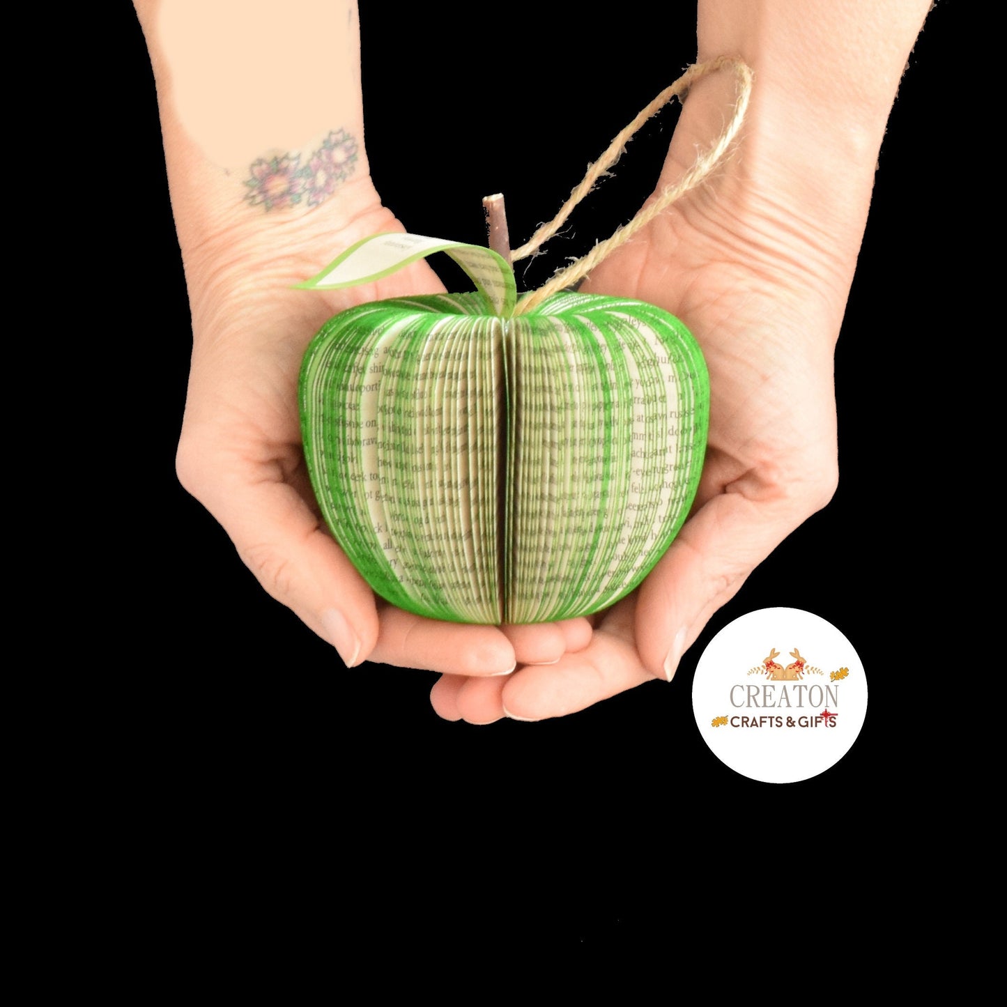 Hanging Apple Book Gift