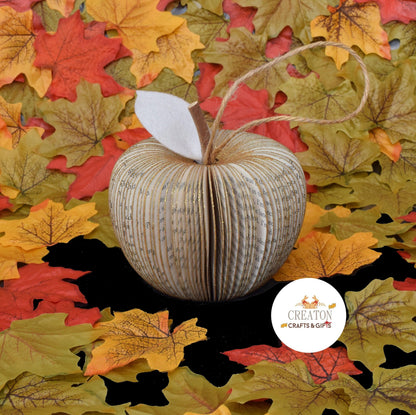 Hanging gold glitter apple with optional matching greeting card