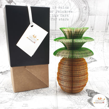 Collection of Pineapple book apples showing personalisation options
