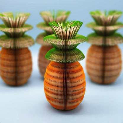 Pineapple book apple with optional matching greeting card