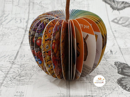 Collection of emoji book apples showing personalisation options