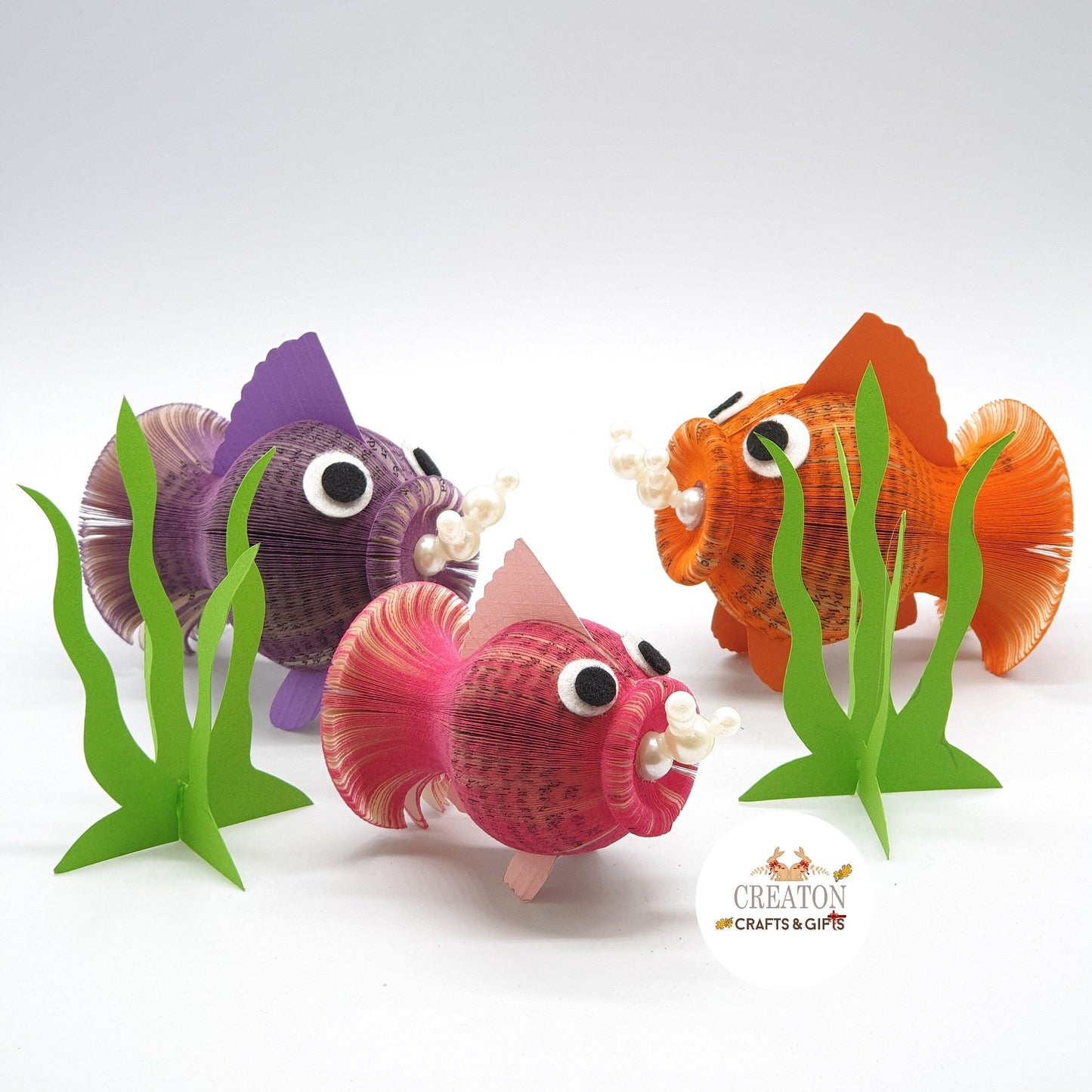 Gold fish Book Gift - Paper Apple Co