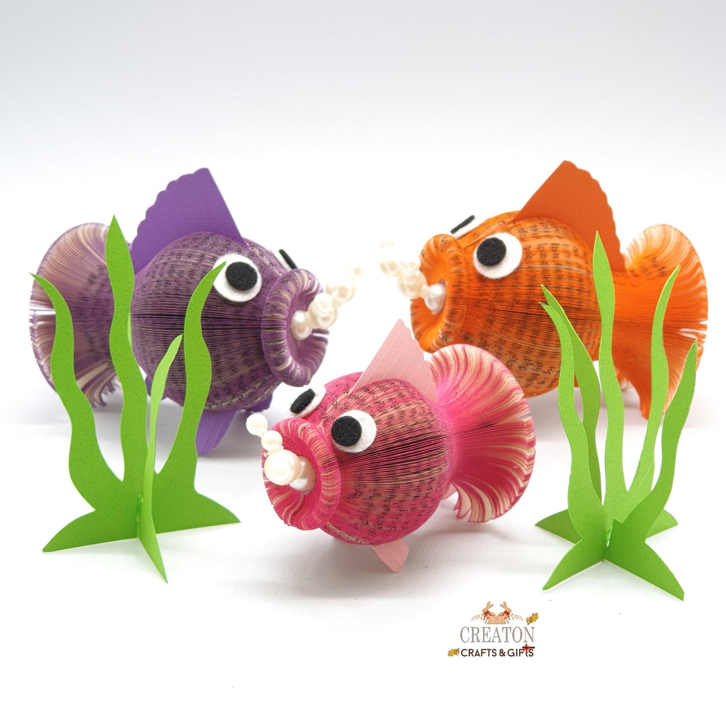 Gold fish Book Gift - Paper Apple Co