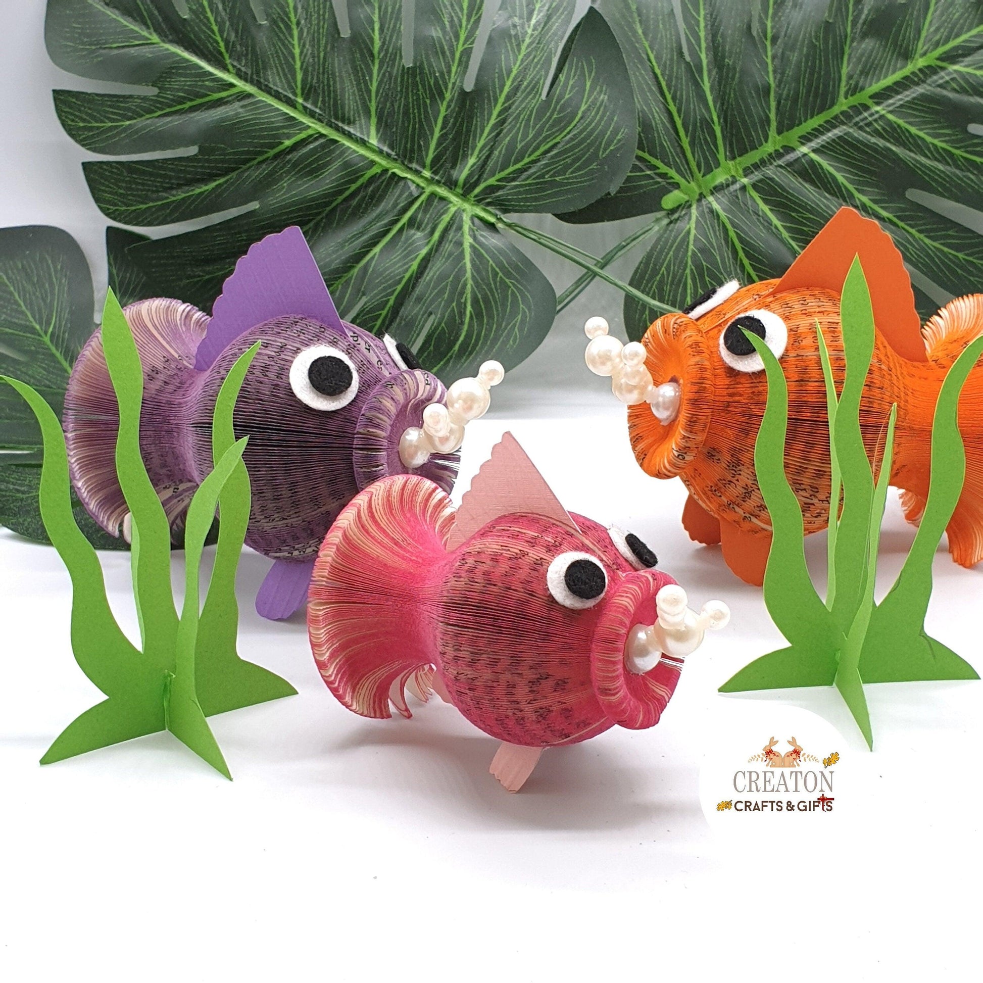 Gold fish Book Gift - Paper Apple Co
