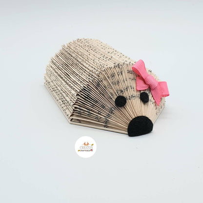 Hedgehog Business Card Holder Book Gift - Paper Apple Co