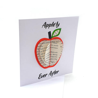 Apple'ly Ever After Card displayed showing card front and design detail