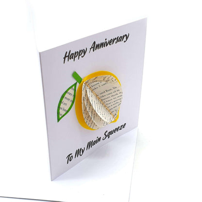 Collection of Handmade book lemon gifts in various styles