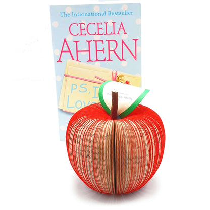 PS, I Love You book apple presented in luxury gift box, ready for gifting