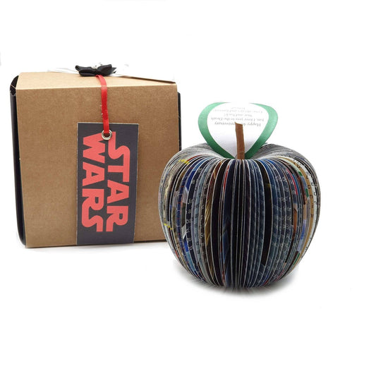 Star Wars Apple – 4th Anniversary Gift for Him | Handmade from Comic Pages - Paper Apple Co