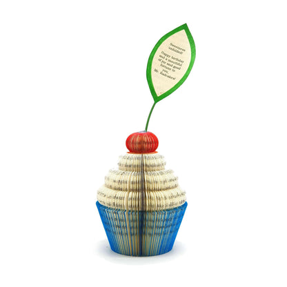 Personalised Cupcake Book Gift - Paper Apple Co