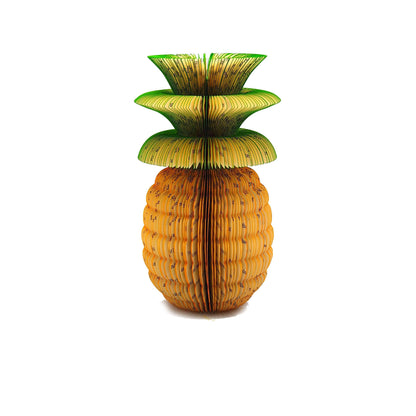 Pineapple book apple handmade from real book pages, unique literary gift