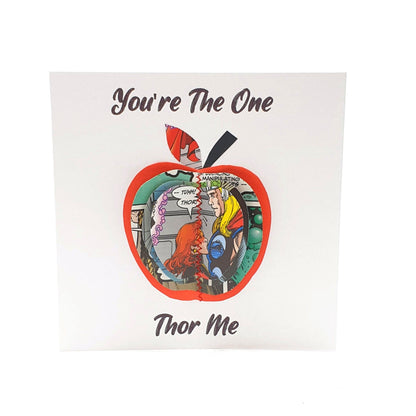 Collection of Marvel superhero greeting card options available