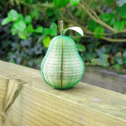 Collection of handmade book avocado gifts in various styles