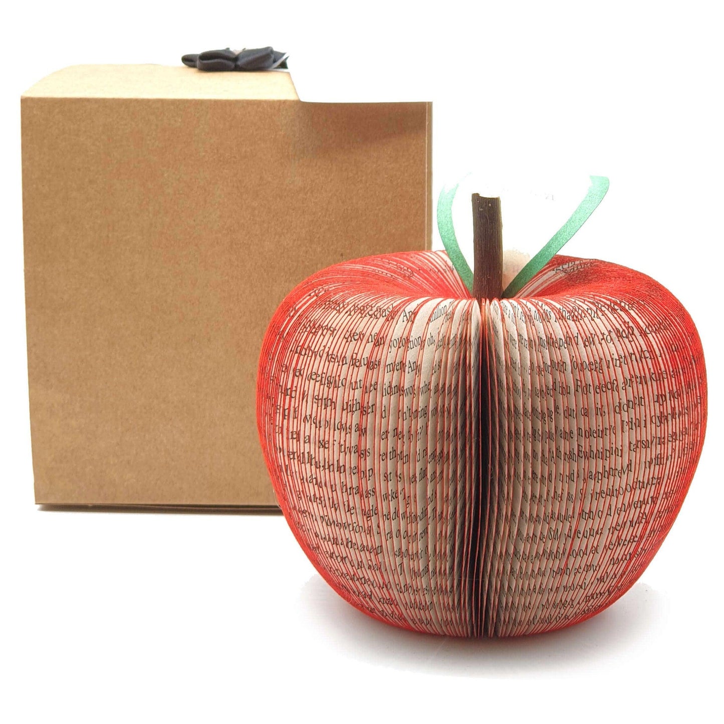 Personalised song lyric apple presented in a luxury gift box ready for gifting.