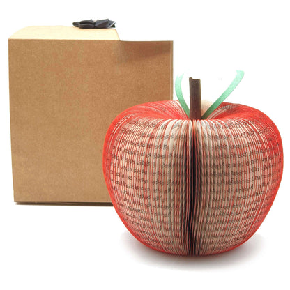 Personalised song lyric apple presented in a luxury gift box ready for gifting.